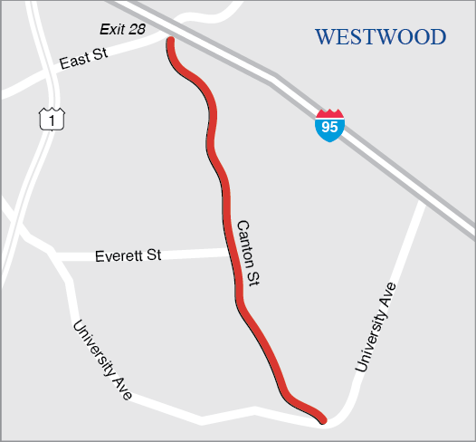 Westwood: Reconstruction of Canton Street Westwood: Reconstruction of Canton Street